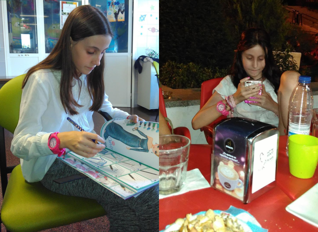 Lara adolescente
